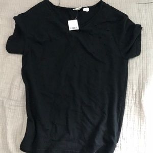 NWT urbane outfitters destroyed tee S